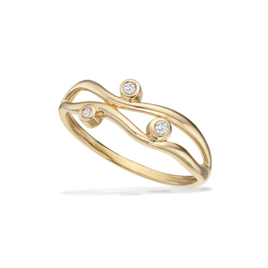 Scrouples - 8kt Gullhringur