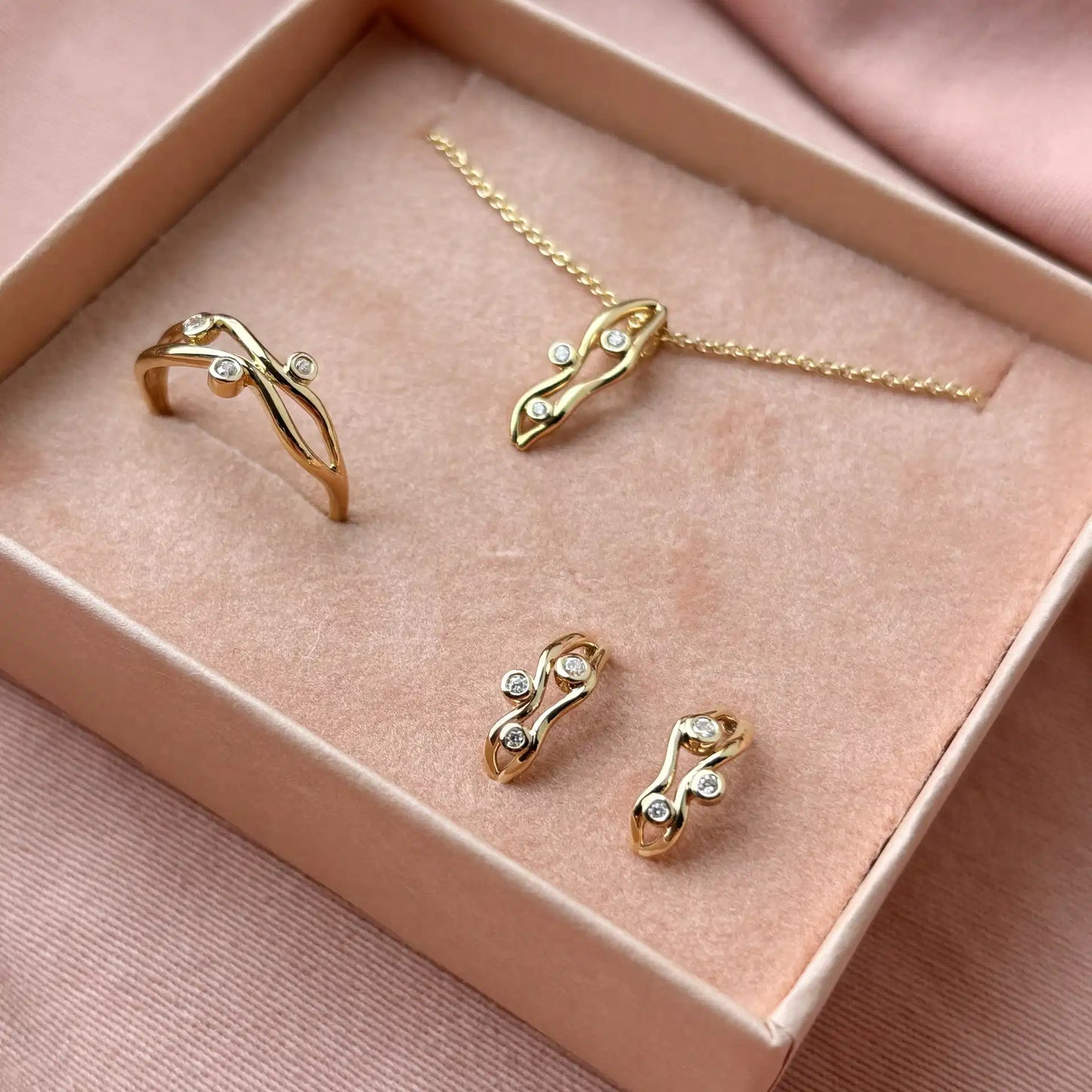 Scrouples - 8kt Gullhringur