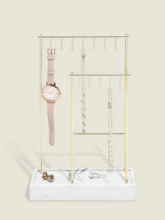 Stackers - Hengi stórt - 12 hook gull og marmari