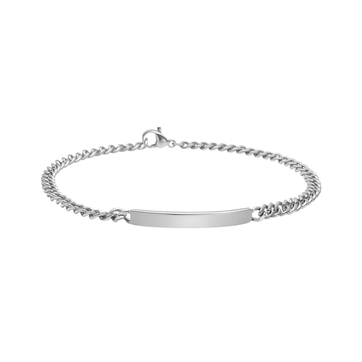 Son of Noa - Stál Armband með plötu 3,5mm