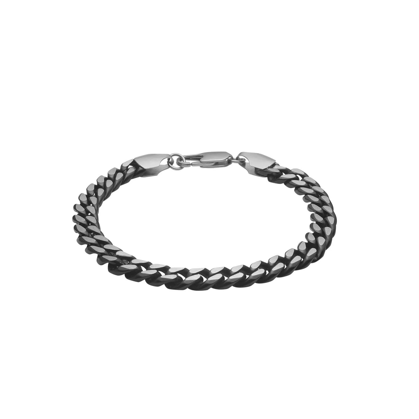Son of Noa - Stál Armband Matt m/svörtu