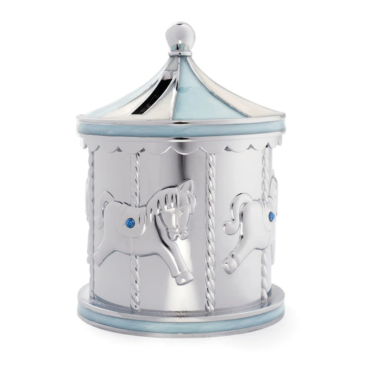 Sparibaukur - Hringekja blá