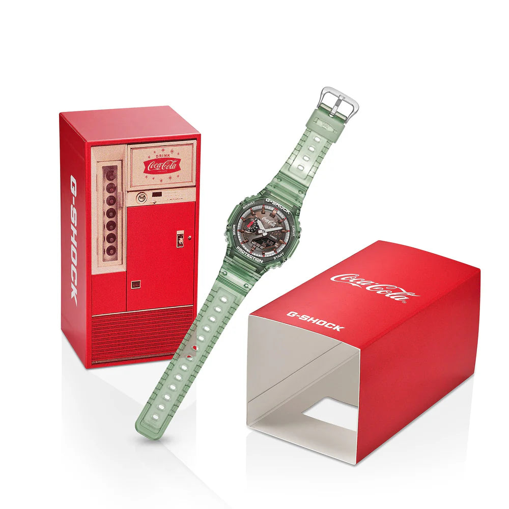 CASIO - G-Shock GA-2100CC-3AER Coca-Cola® Collabo