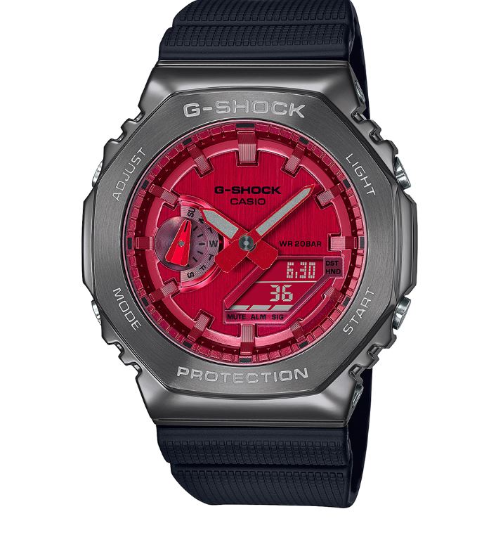 Casio - G-Shock -	Metal Covered