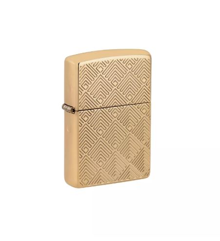 ZIPPO- Gold Pattern