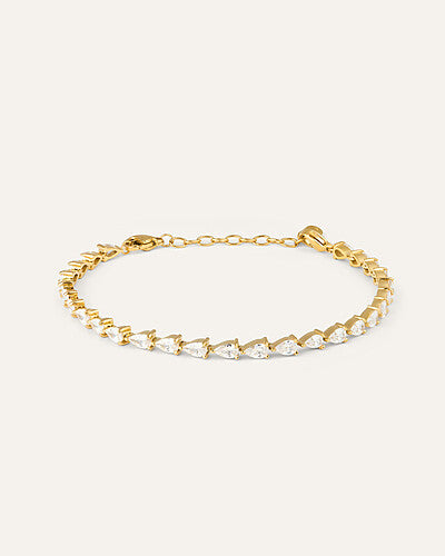 MOCKBERG - Zina gyllt stál armband