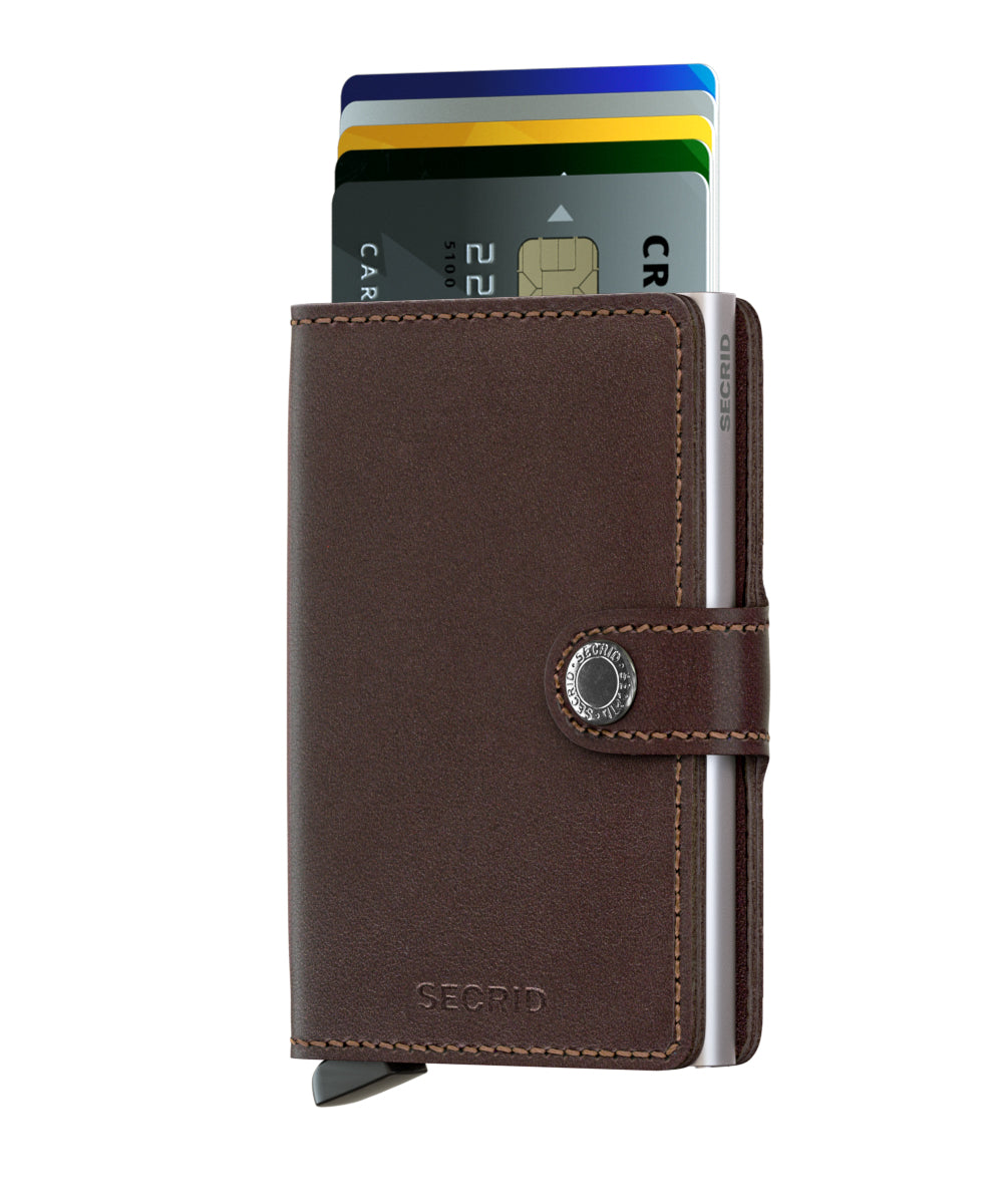 SECRID Miniwallet Orginal Dark Brown