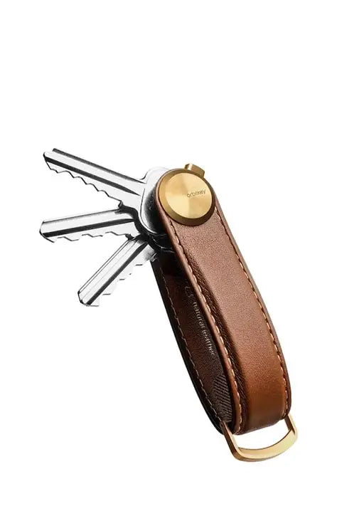 Orbitkey - Lyklakippa Pro Leður - Cedar