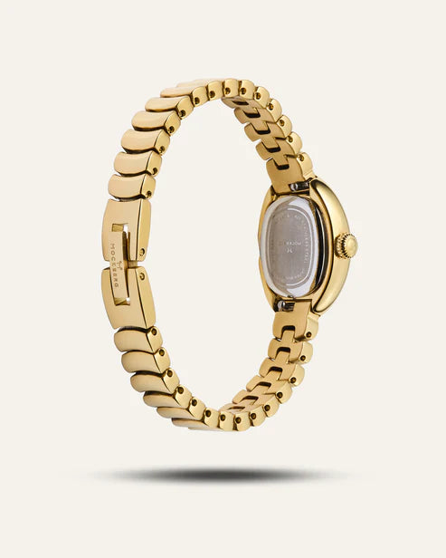 MOCKBERG - Belle Oval Petite Gyllt