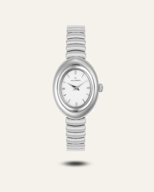 MOCKBERG - Belle Oval Silfur