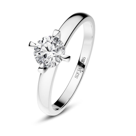 Sif Jakobs - Venice Lab-grown diamond hvítagullshringur