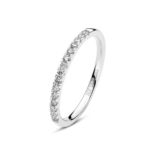 Sif Jakobs - Alba Lab-grown diamond hvítagullshringur
