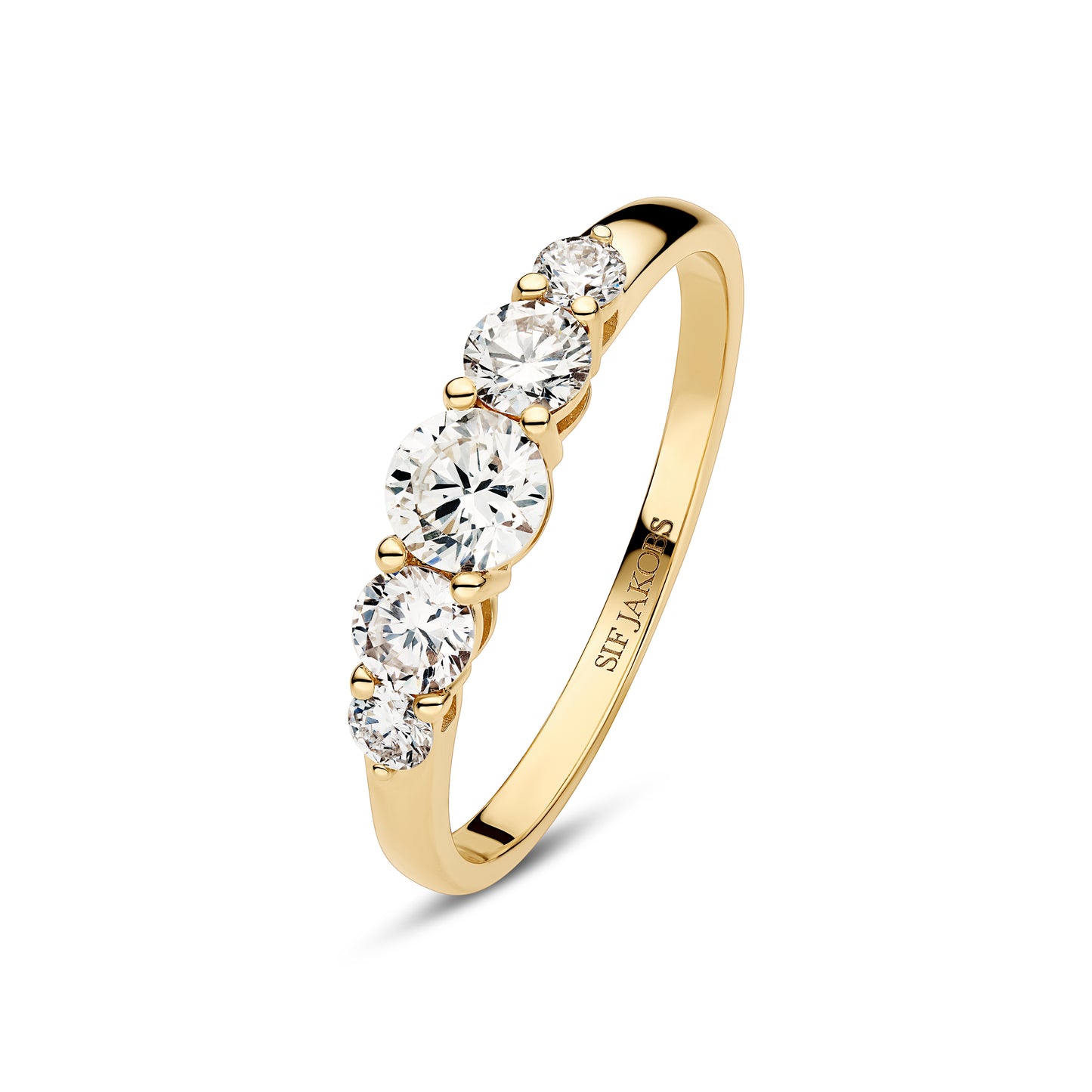 Sif Jakobs - Tiara Lab-grown diamond gullhringur