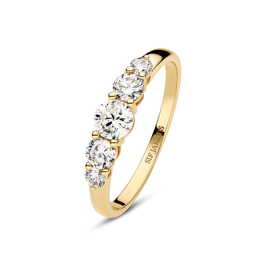 Sif Jakobs - Tiara Lab-grown diamond gullhringur