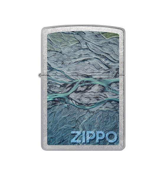 ZIPPO - Glacier Street Chrome
