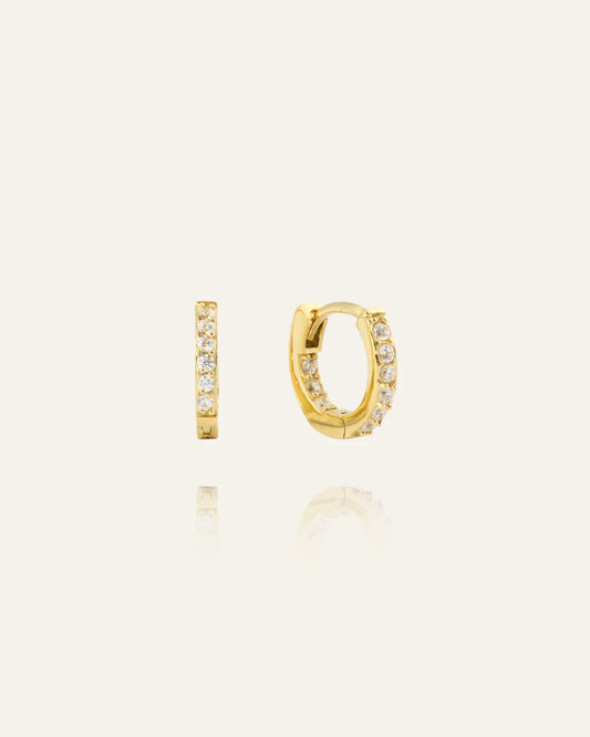 MOCKBERG - Sparkle Hoop Lokkar - gylltir