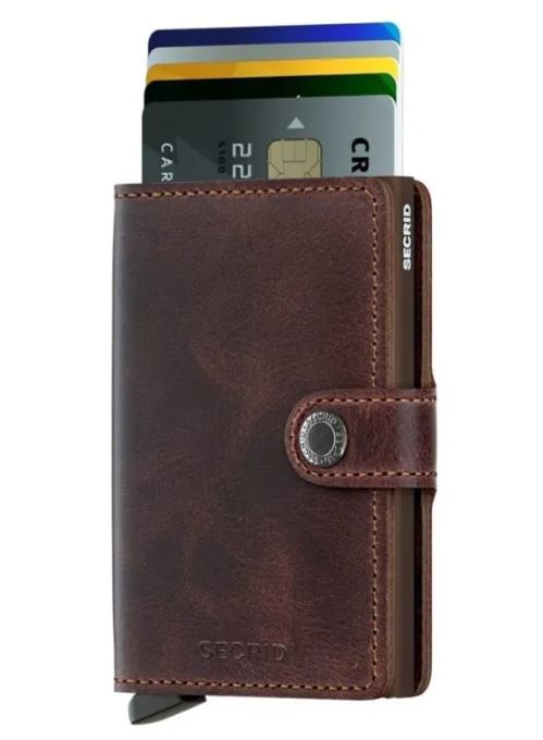 SECRID Miniwallet Vintage Chocolate