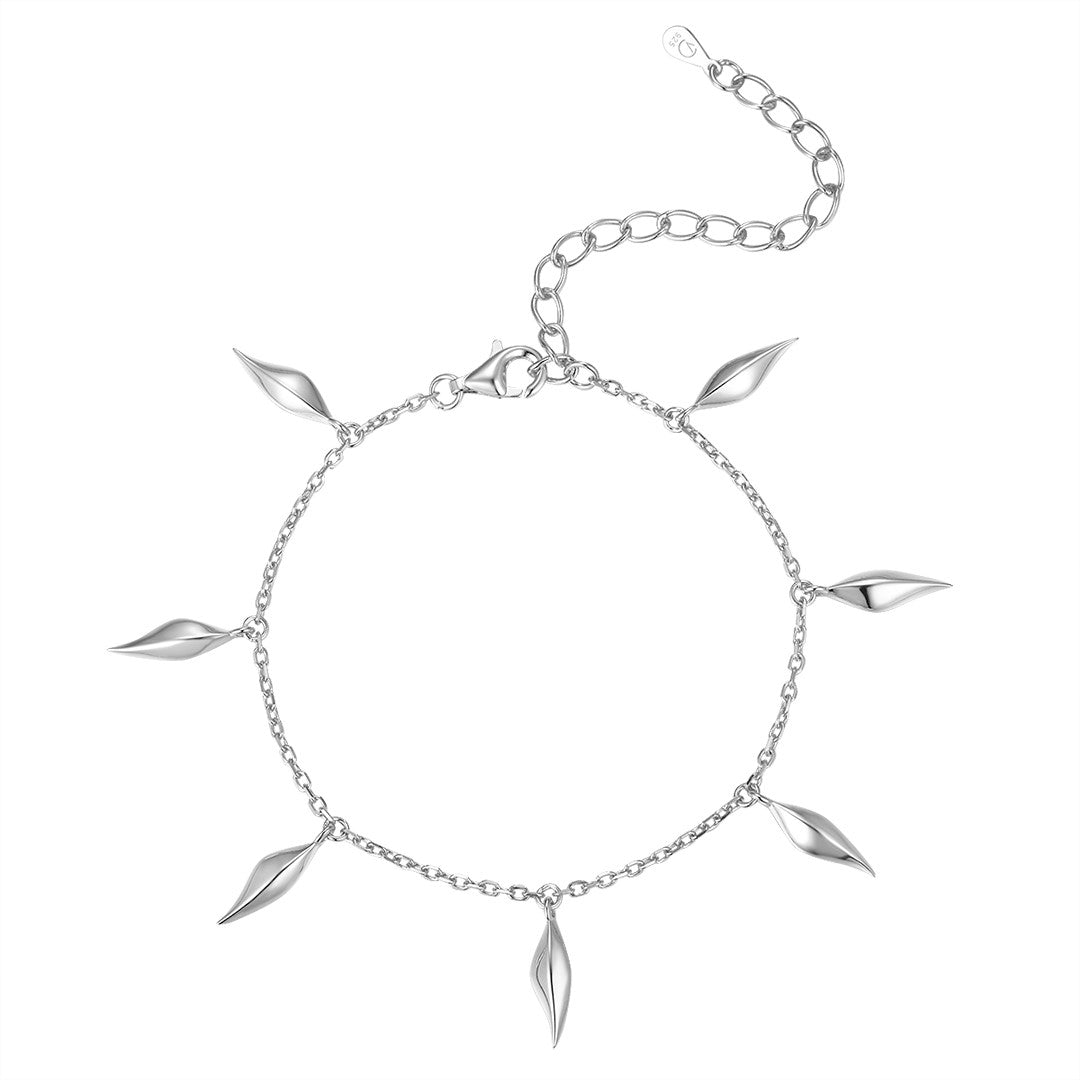 Vera Design - Cape of Feathers armband, silfur