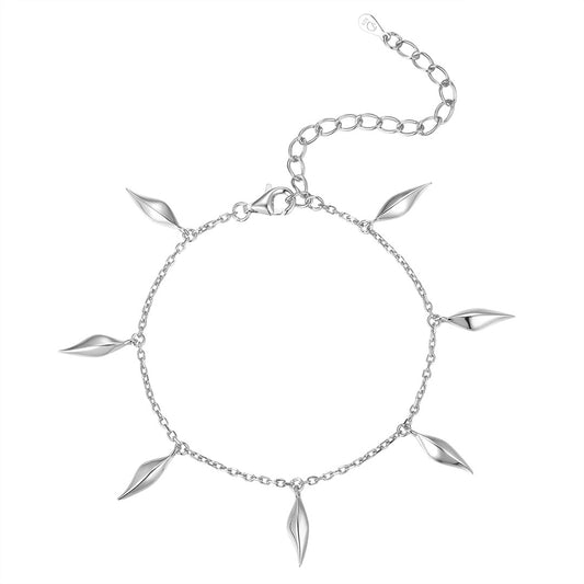 Vera Design - Cape of Feathers armband, silfur