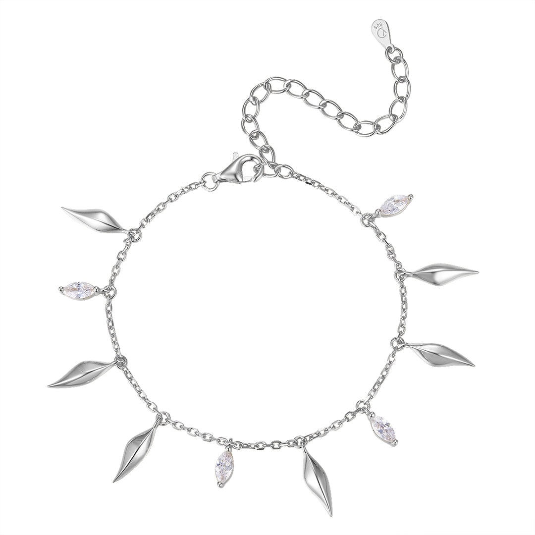 Vera Design - Cape of Feathers Divine armband, silfur