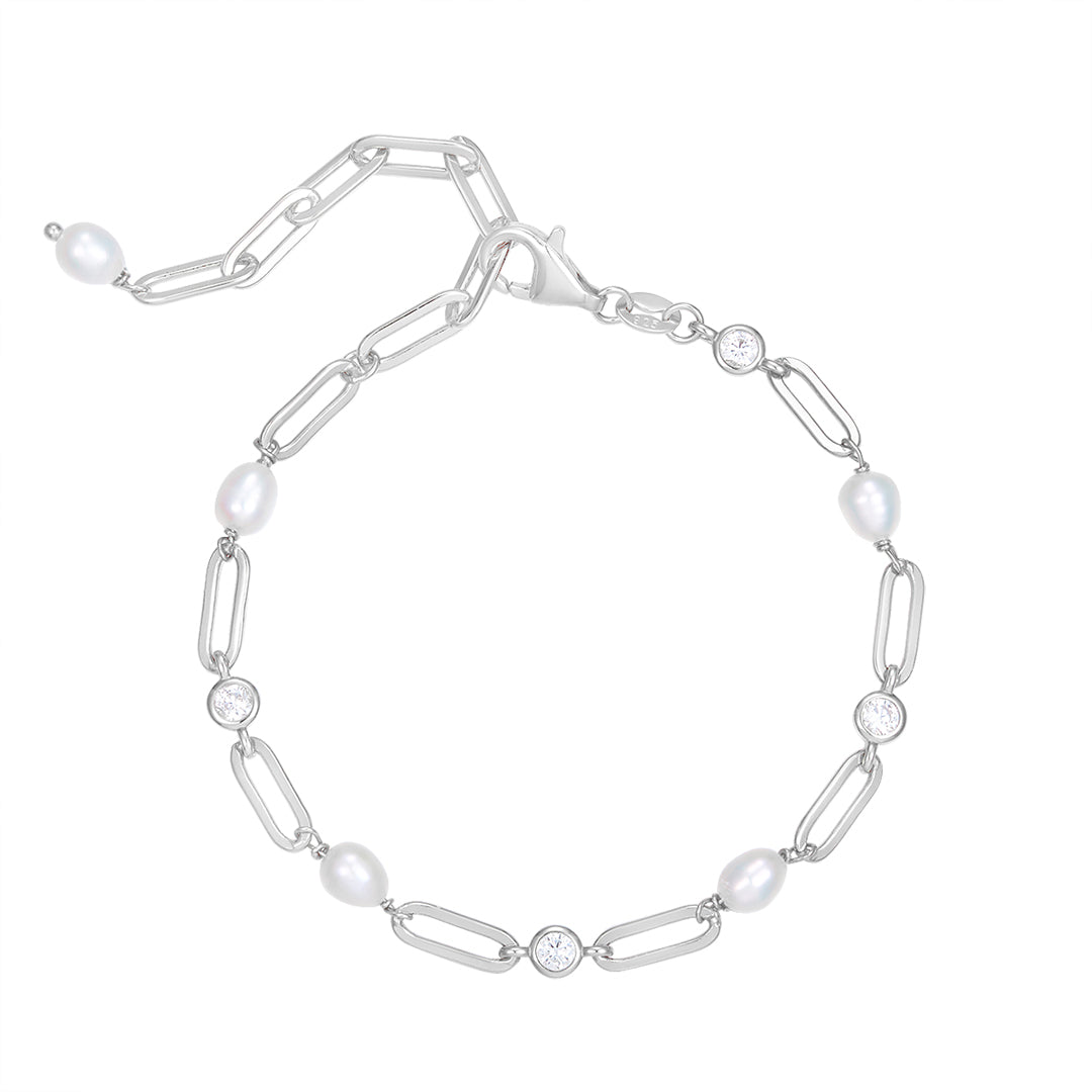 Vera Design - Nexus Divine Pearl Silfur Armband