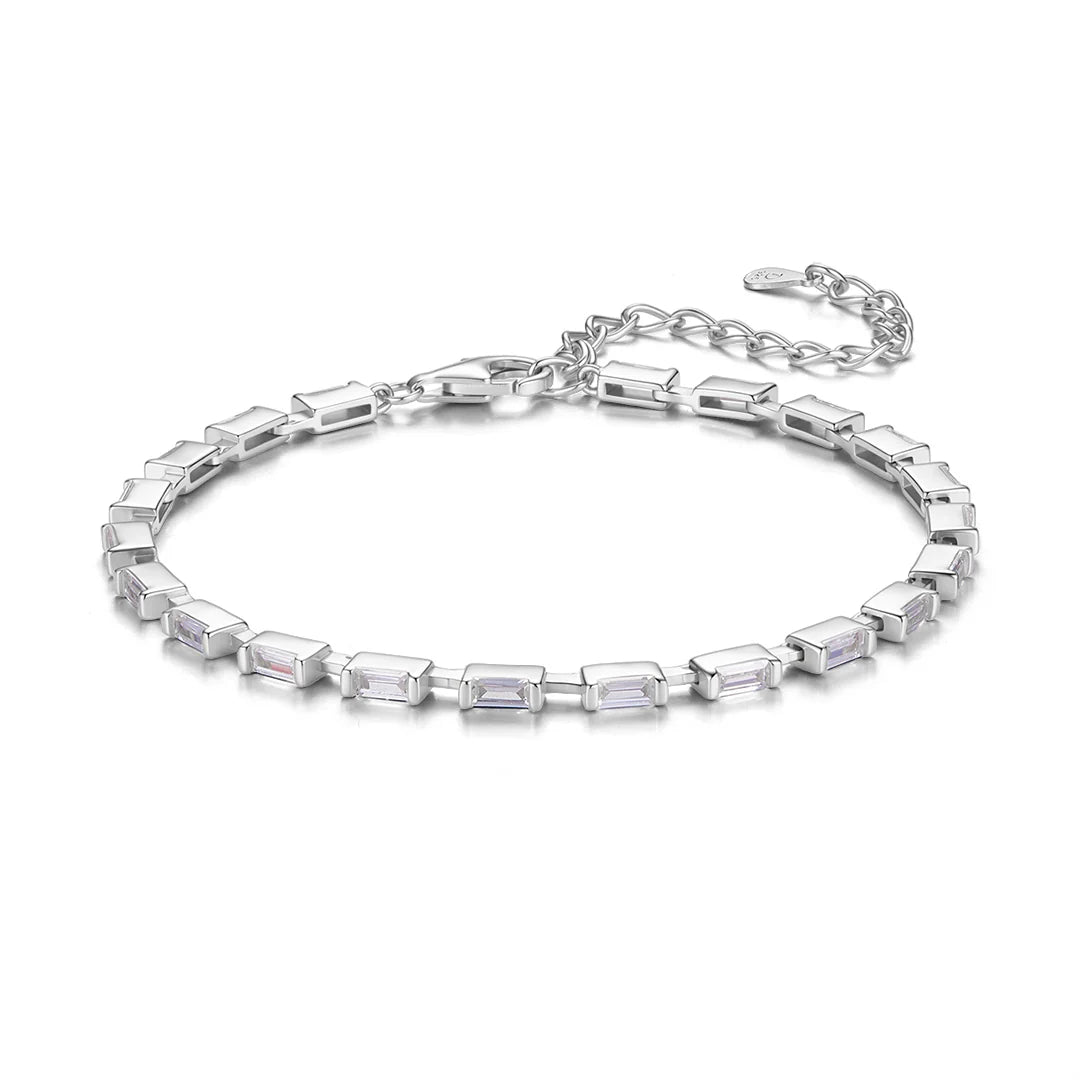 Vera design - Stuðlaberg regn armband silfur