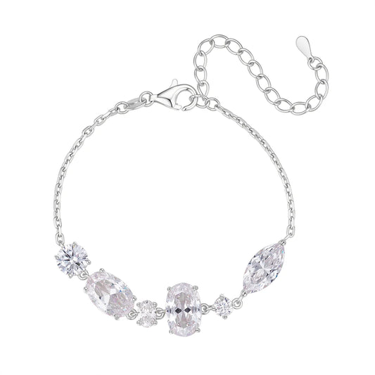 Vera Design - Crystal Drottning Armband Silfur