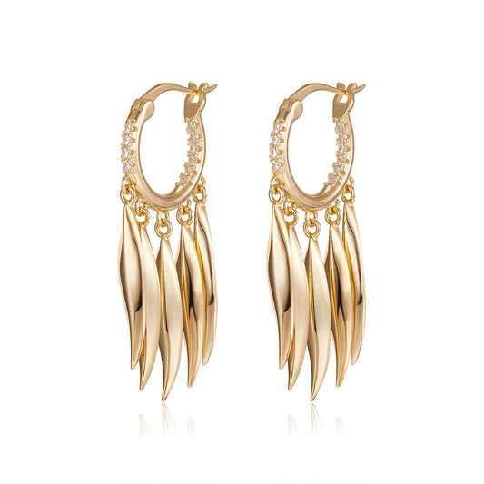 Vera Design - Cape Of Feathers Divine Hoop