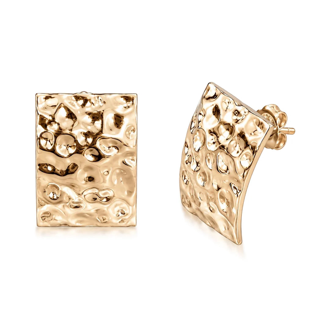 Vera Design - Sól Grande Stud Eyrnalokkar Gylltir