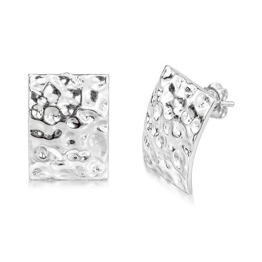 Vera Design - Sól Grande Stud Eyrnalokkar Silfur