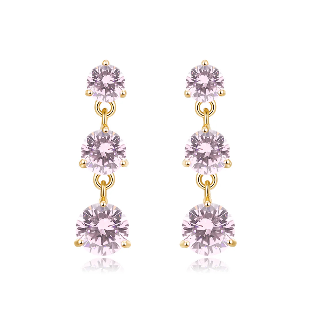 Vera Design - Stud Princess Eyrnalokkar Gylltir
