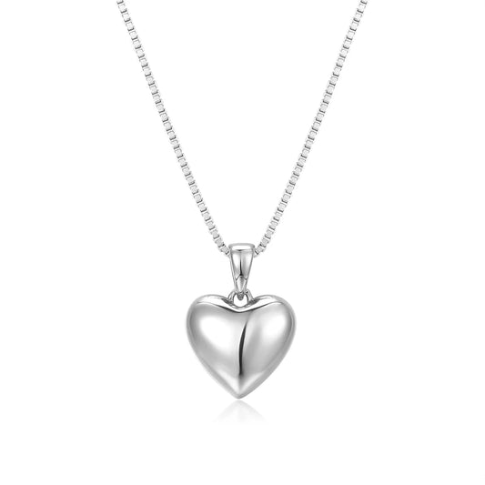 Vera Design - Heart Grande Silfur Men