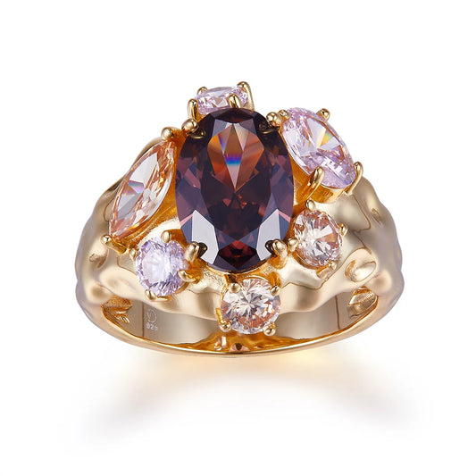 Vera Design - Crystal Drottning Hringur Gylltur