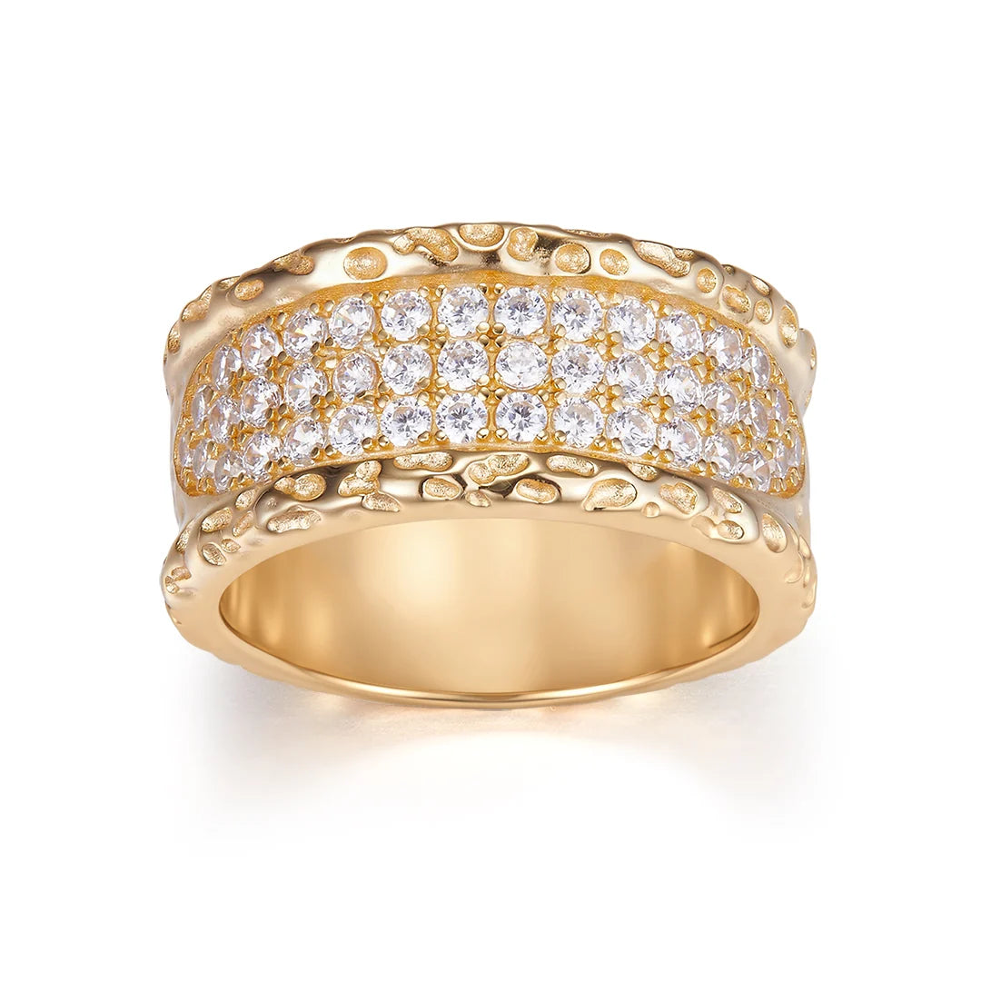Vera Design - Sól Divine Hringur Gylltur