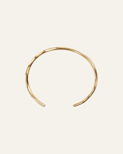 MOCKBERG - Wavy gyllt stál armband