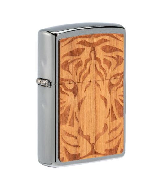 ZIPPO- Woodchuck Cherry Tiger Head