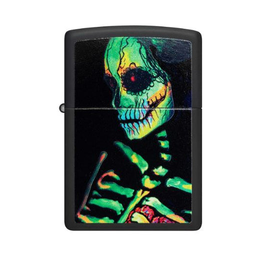 ZIPPO - Glowing Skull