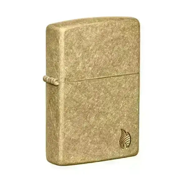 ZIPPO - Armor Series - Flame Tumbled Brass