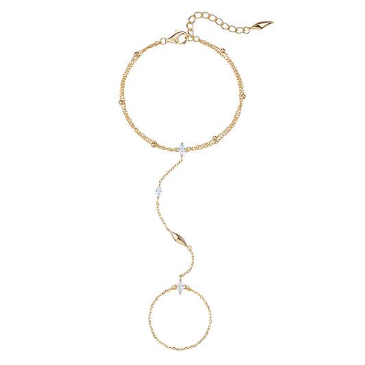 Vera Design - Cape Armband-hringur Gyllt