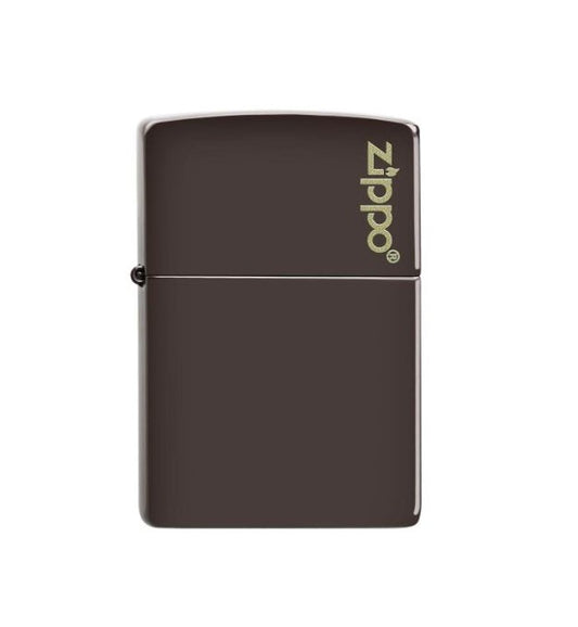 ZIPPO- Zippo Logo Brown