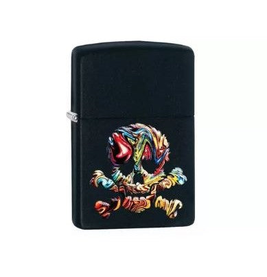 ZIPPO- Colorful Skull