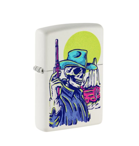 ZIPPO- Cowboy Skull