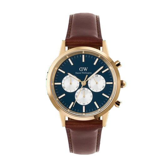 Daniel Wellington - Iconic Chronograph St Mawes Arcitic Panda Gold