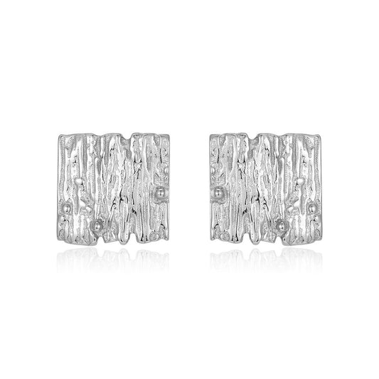 Vera Design - Stuðlaberg Stud Lokkar Silfur