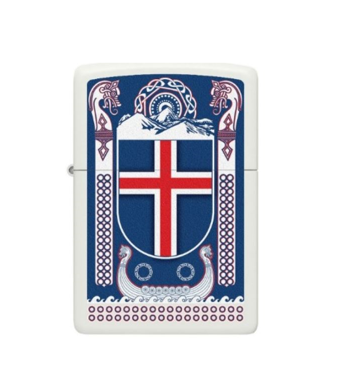 ZIPPO- Iceland Flag