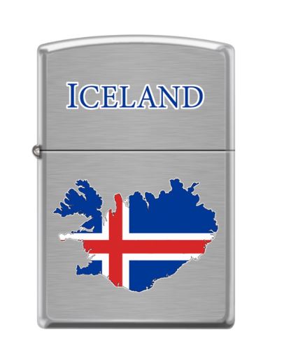 ZIPPO - Iceland Map