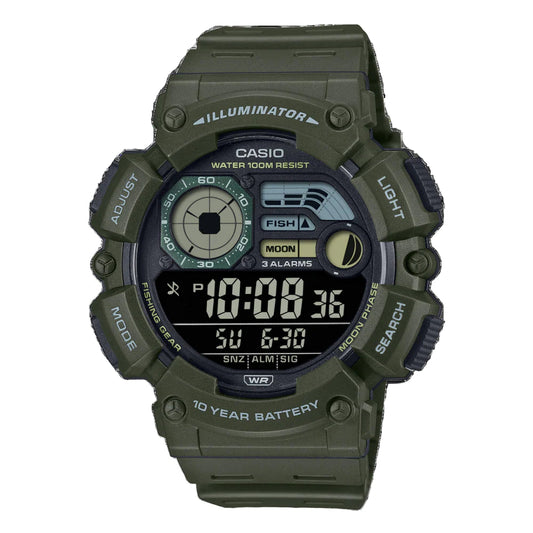CASIO - WS-1500H - Grænt
