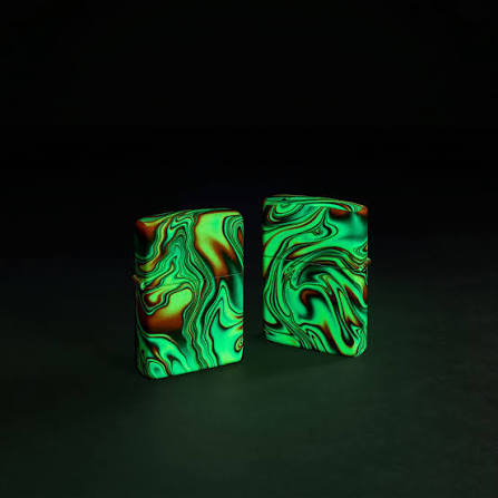 ZIPPO - Colorful Swirl (Glow in the Dark)