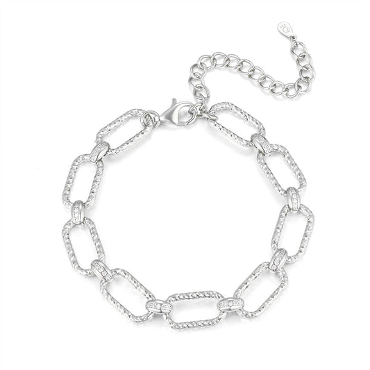 Vera Design - Nexus Crystal Armband Silfur
