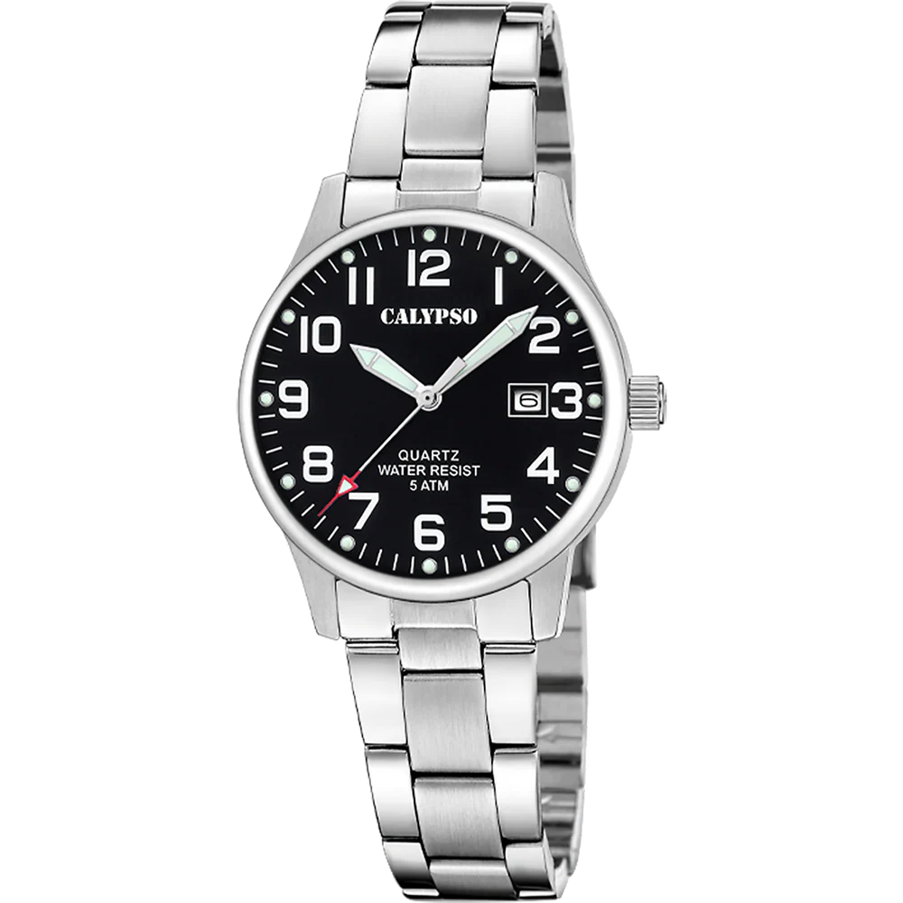 CALYPSO - Dömuúr - Svört skífa 32mm